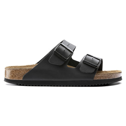 Birkenstock Arizona PROF czarne — widok z boku