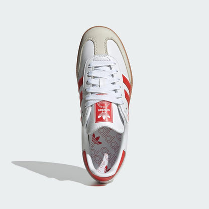 adidas Samba OG W IF6513 — Cloud White / Solar Red / Off White, widok 3