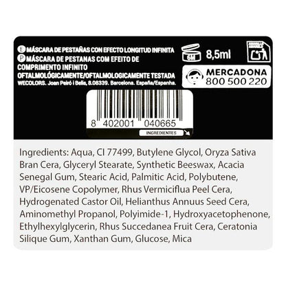 Deliplus Long Xtrem — czarny tusz wydłużający, 8,5 ml