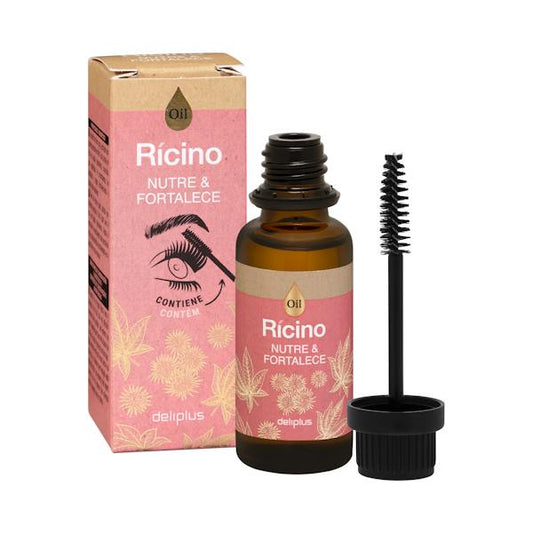 Deliplus olejek rycynowy do rzęs i brwi z aplikatorem, 30 ml