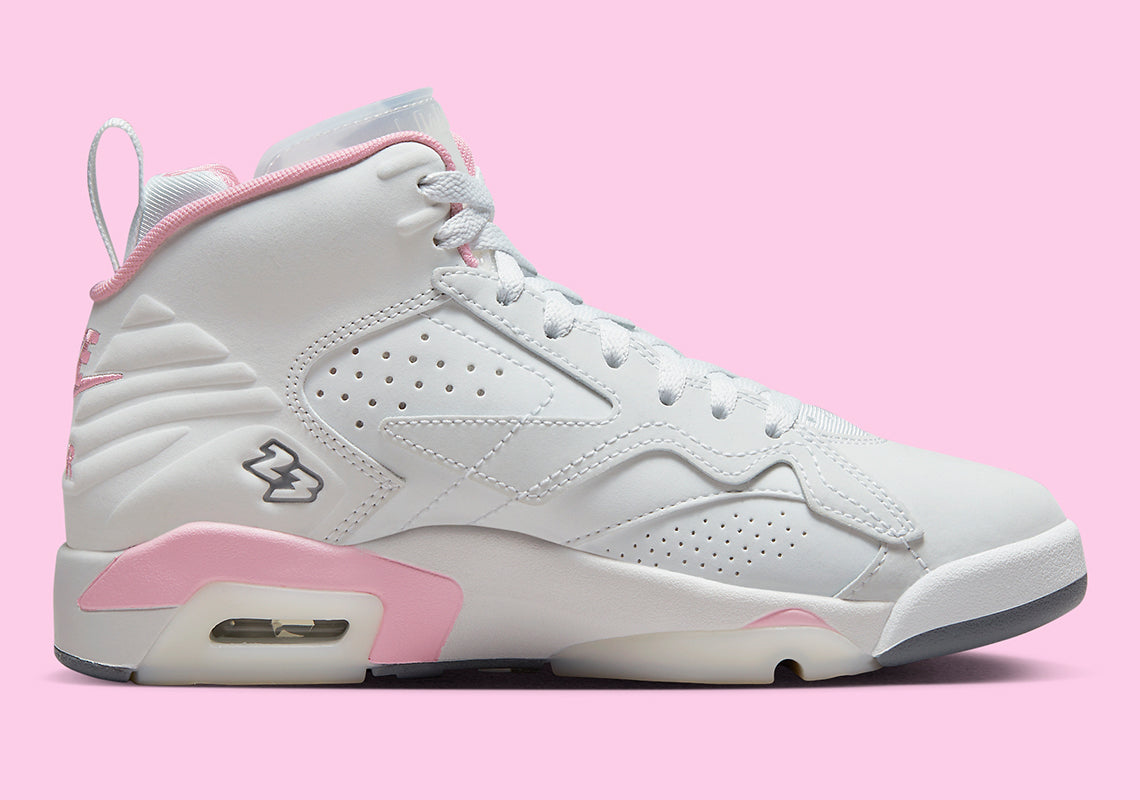 Jordan MVP FB9019-106 — Off-White / Medium Soft Pink / White / Cool Grey (Shy Pink), widok 3